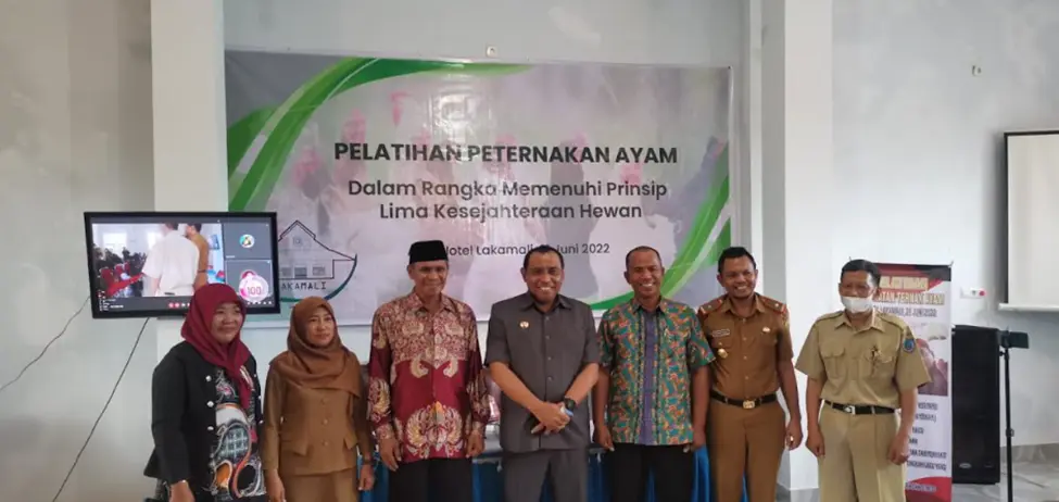 Animal welfare seminar participants in Baubau City